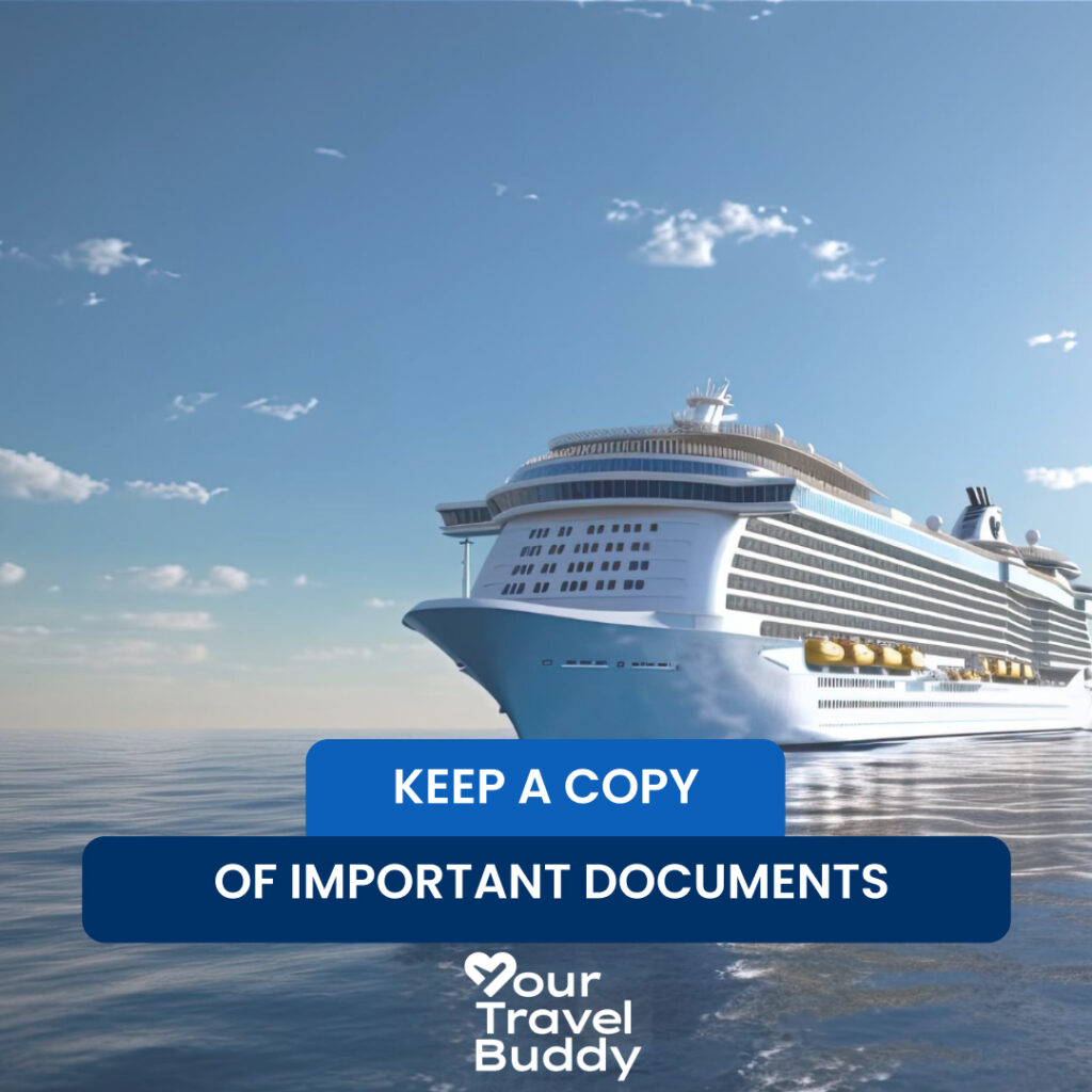 Keep a Copy of Important Documents: Essential Cruise Tip by YourTravelBuddy 🌴🚢 Thumbnail